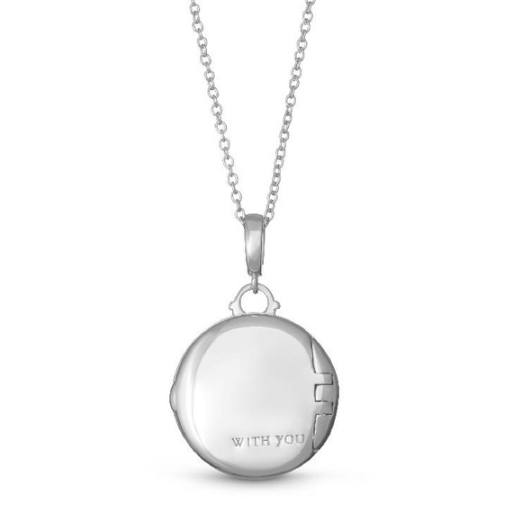 Sterling silver Beatrice locket - Picture 3 of 4